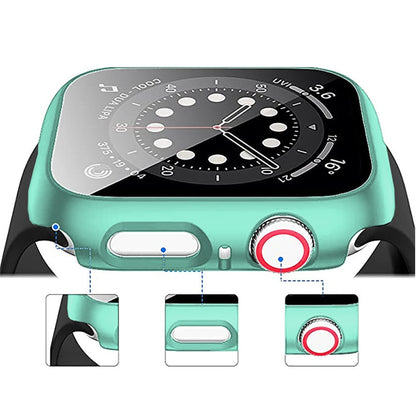 Carcasa 360° (Husa + Folie) - Apple Watch 7/8/9 - 41MM - Turqoise