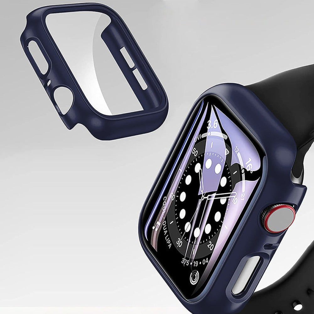 Carcasa 360° (Husa + Folie) - Apple Watch 7/8/9 - 41MM - Midnight Blue