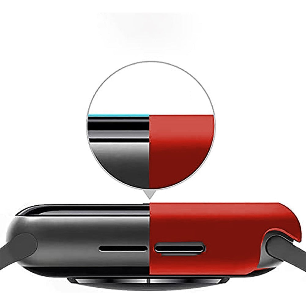 Carcasa 360° (Husa + Folie) - Apple Watch 1/2/3 - 42MM - Red