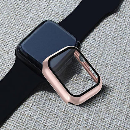 Carcasa 360° (Husa + Folie) - Apple Watch 7/8/9 - 45MM - Rose