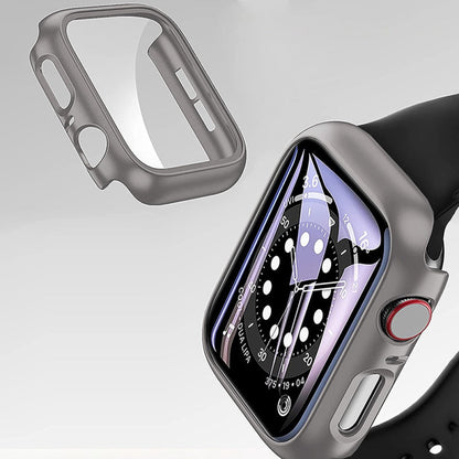 Carcasa 360° (Husa + Folie) - Apple Watch 7/8/9 - 45MM - Brown