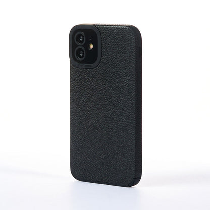 Husa Grained Leather - iPhone 11 - Negru
