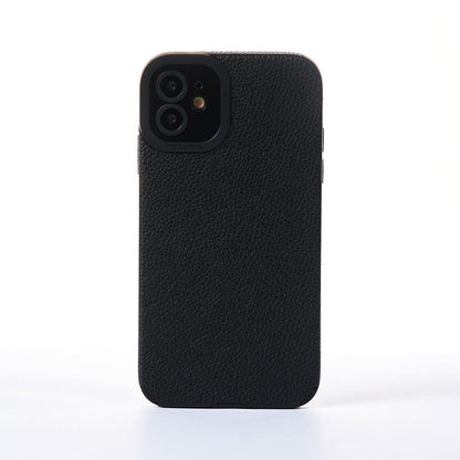 Husa Grained Leather - iPhone 11 - Negru