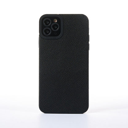 Husa Grained Leather - iPhone 11 Pro Max - Negru