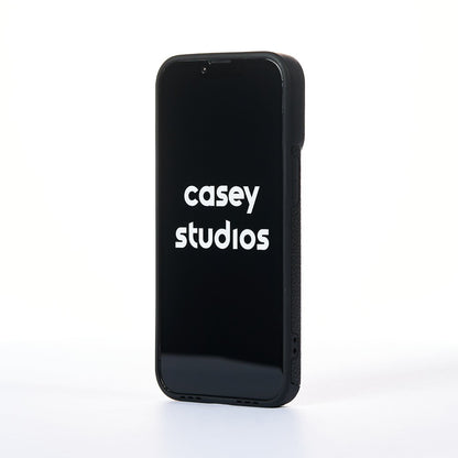 Husa Grained Leather - iPhone 13 Pro Max - Negru