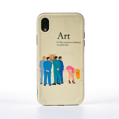 Husa Gossip - iPhone XR - Alb