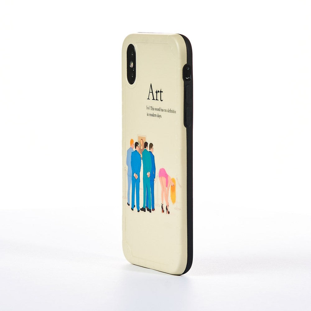 Husa Gossip - iPhone X/XS - Alb