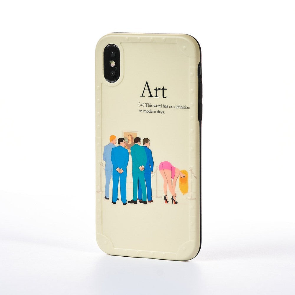 Husa Gossip - iPhone X/XS - Alb