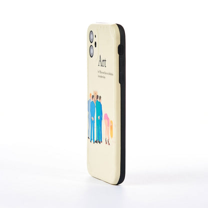 Husa Gossip - iPhone 11 - Alb