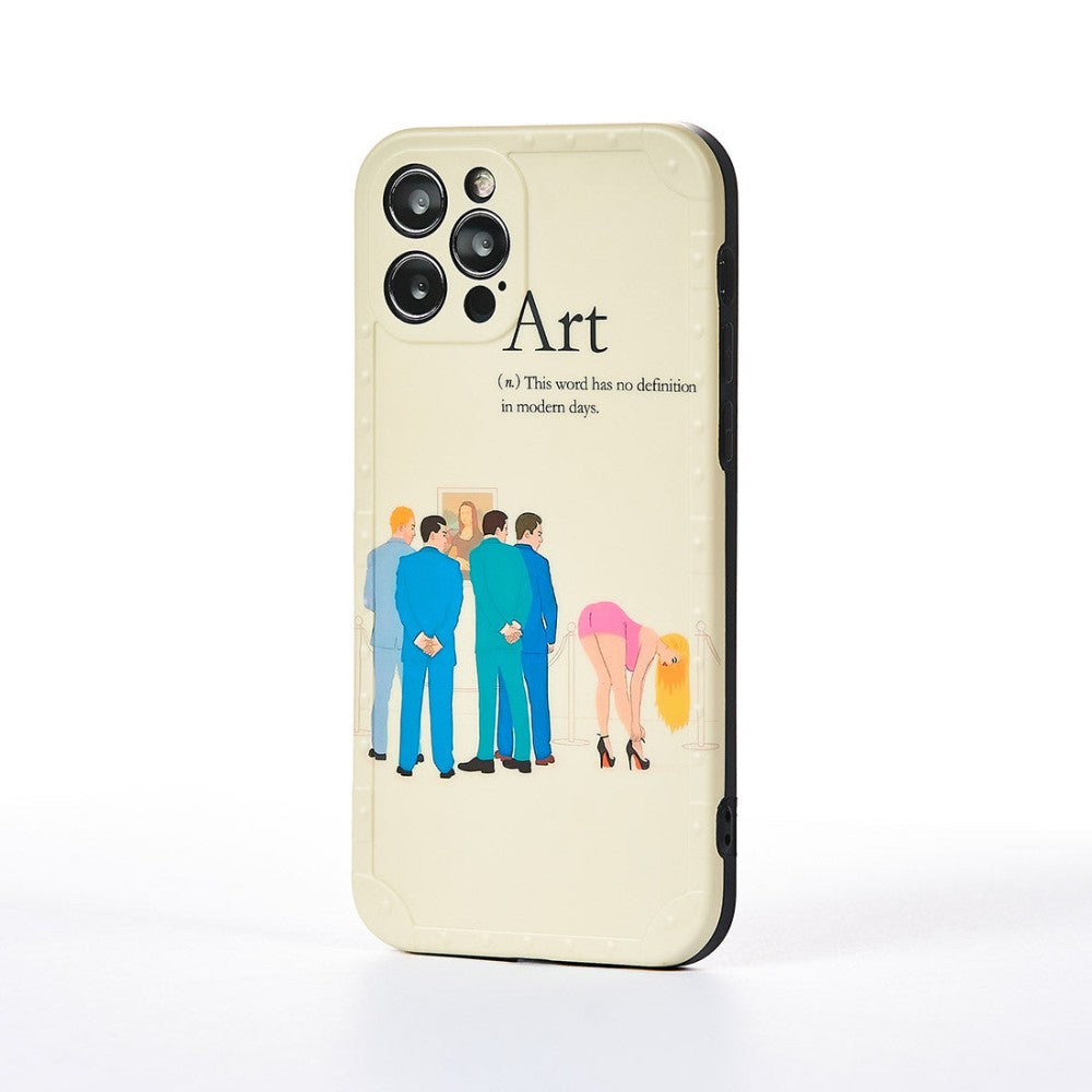 Husa Gossip - iPhone 12 Pro - Alb