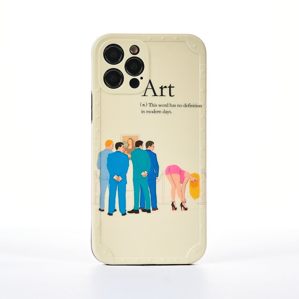 Husa Gossip - iPhone 12 Pro - Alb