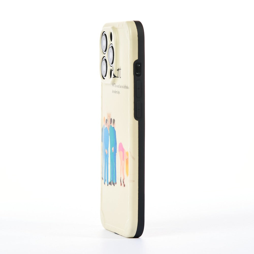 Husa Gossip - iPhone 13 Pro - Alb