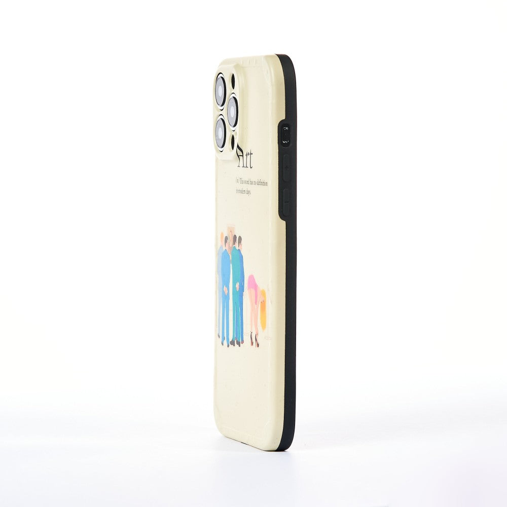 Husa Gossip - iPhone 13 Pro Max - Alb