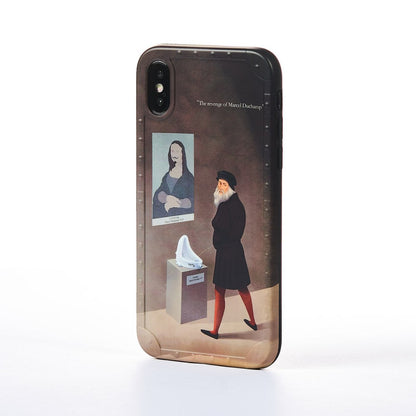 Husa The New Mona Lisa - iPhone X/XS - Maro