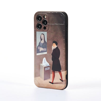 Husa The New Mona Lisa - iPhone 12 Pro - Maro