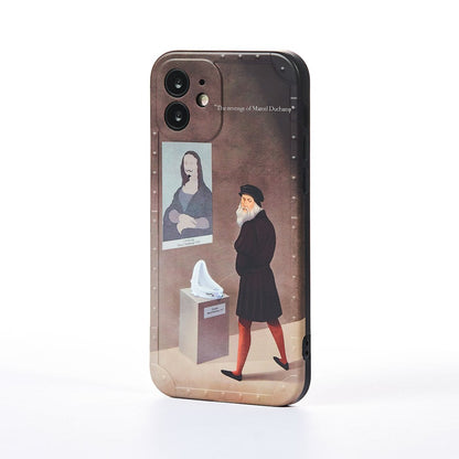 Husa The New Mona Lisa - iPhone 12 - Maro