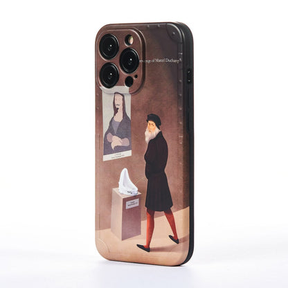 Husa The New Mona Lisa - iPhone 13 Pro - Maro