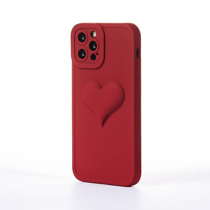 Husa Full Heart - iPhone 12 Pro - Visiniu