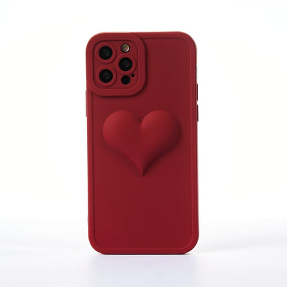 Husa Full Heart - iPhone 12 Pro - Visiniu
