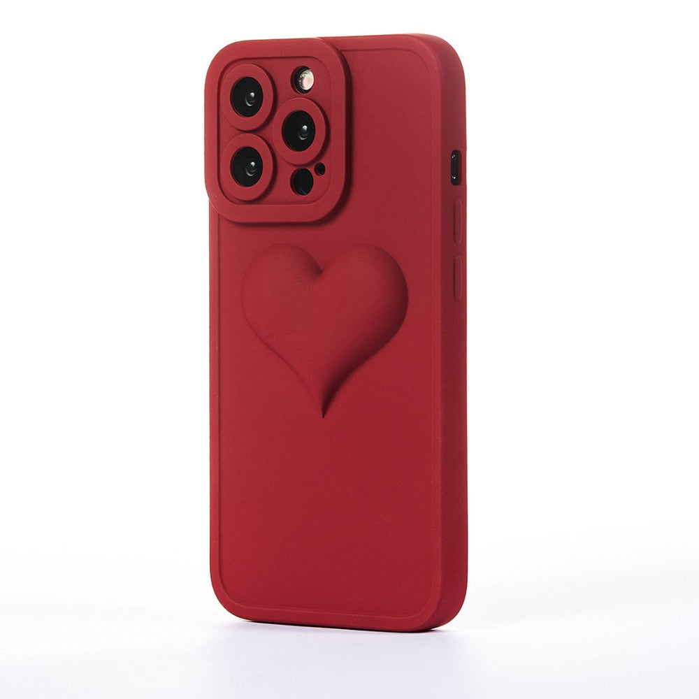 Husa Full Heart - iPhone 13 Pro - Visiniu