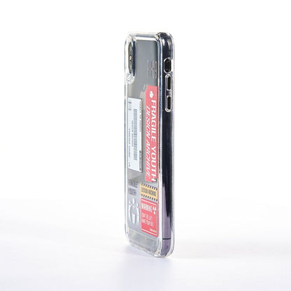 Husa Checked in - iPhone XS Max - Clear