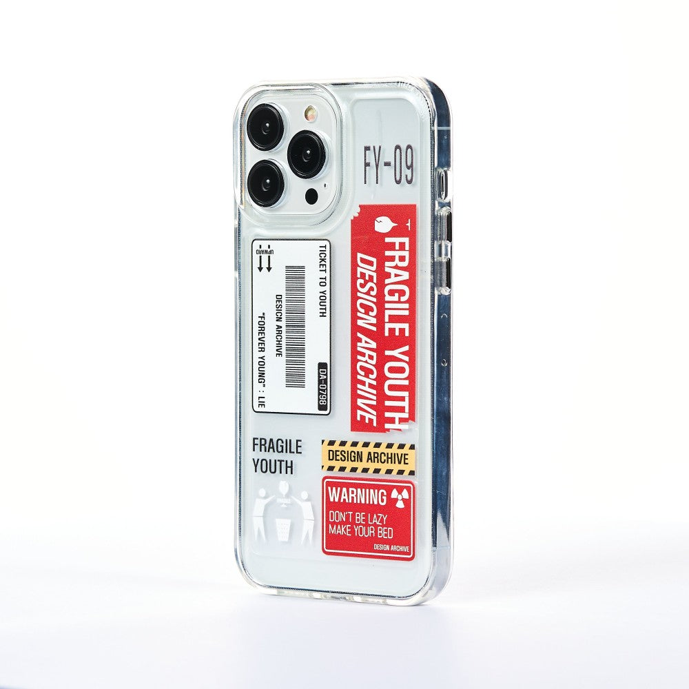 Husa Checked in - iPhone 12 Pro Max - Clear