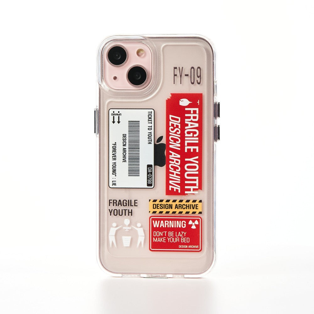 Husa Checked in - iPhone 13 - Clear