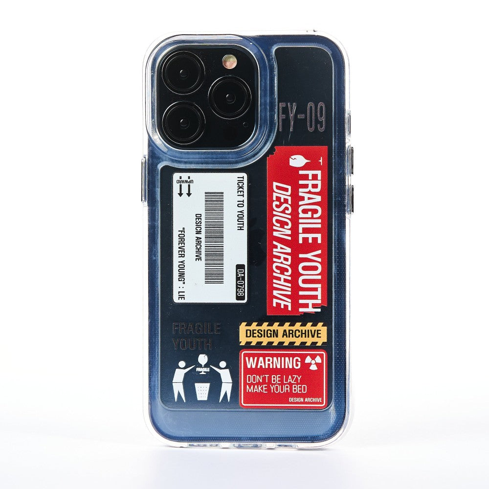 Husa Checked in - iPhone 13 Pro - Clear