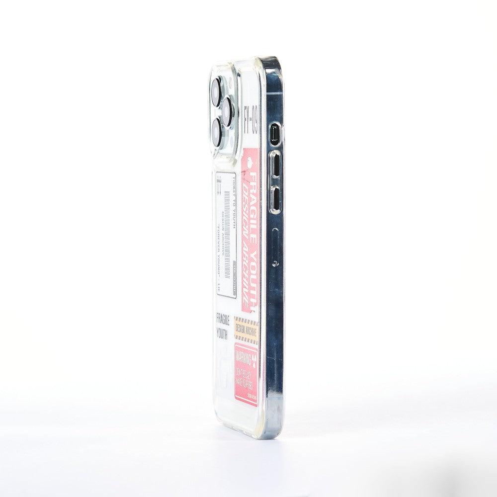 Husa Checked in - iPhone 13 Pro Max - Clear