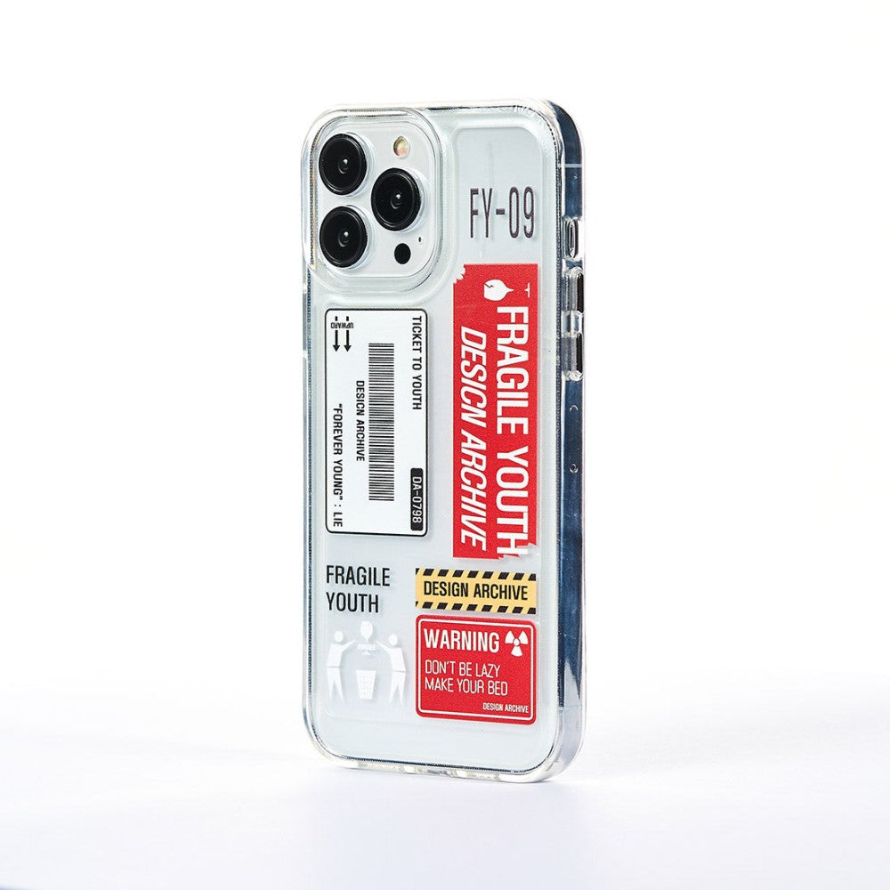 Husa Checked in - iPhone 13 Pro Max - Clear