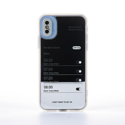 Husa Wake Up Call - iPhone X/XS - Metallic