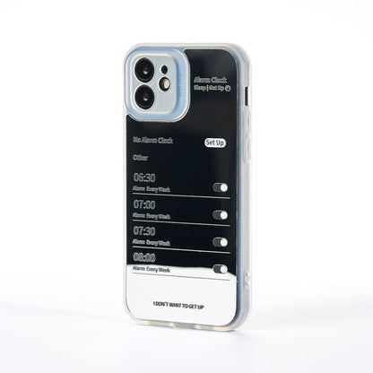 Husa Wake Up Call - iPhone 12 - Metallic