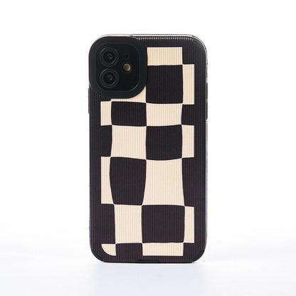 Husa Squareforming - iPhone 11 - Alb/Negru