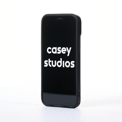 Husa Squareforming - iPhone 12 - Alb/Negru