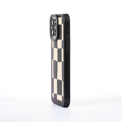 Husa Squareforming - iPhone 12 Pro Max - Alb/Negru