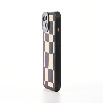 Husa Squareforming - iPhone 13 - Alb/Negru