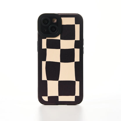 Husa Squareforming - iPhone 13 - Alb/Negru