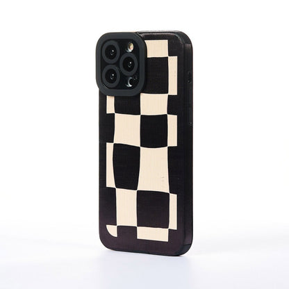 Husa Squareforming - iPhone 13 Pro Max - Alb/Negru