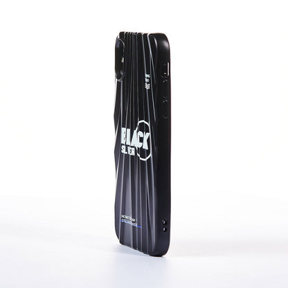 Husa Black Silver - iPhone X/XS - Negru