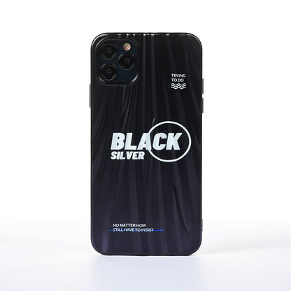 Husa Black Silver - iPhone 11 Pro Max - Negru
