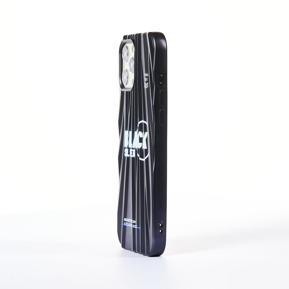 Husa Black Silver - iPhone 12 Pro Max - Negru