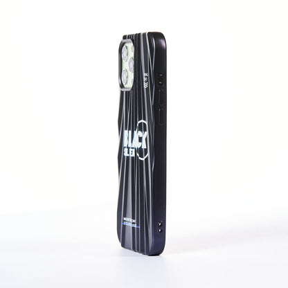 Husa Black Silver - iPhone 12 Pro Max - Negru