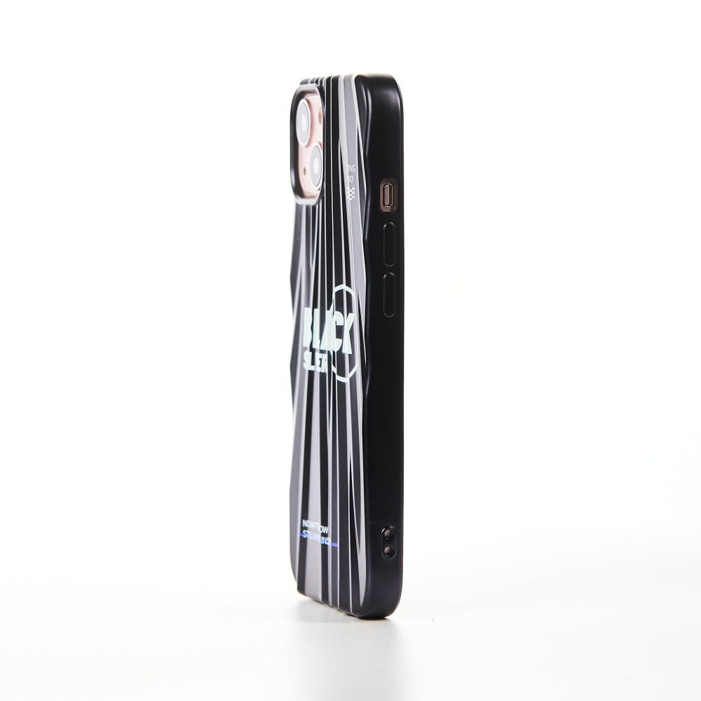 Husa Black Silver - iPhone 13 - Negru