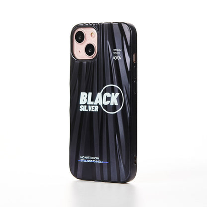 Husa Black Silver - iPhone 13 - Negru