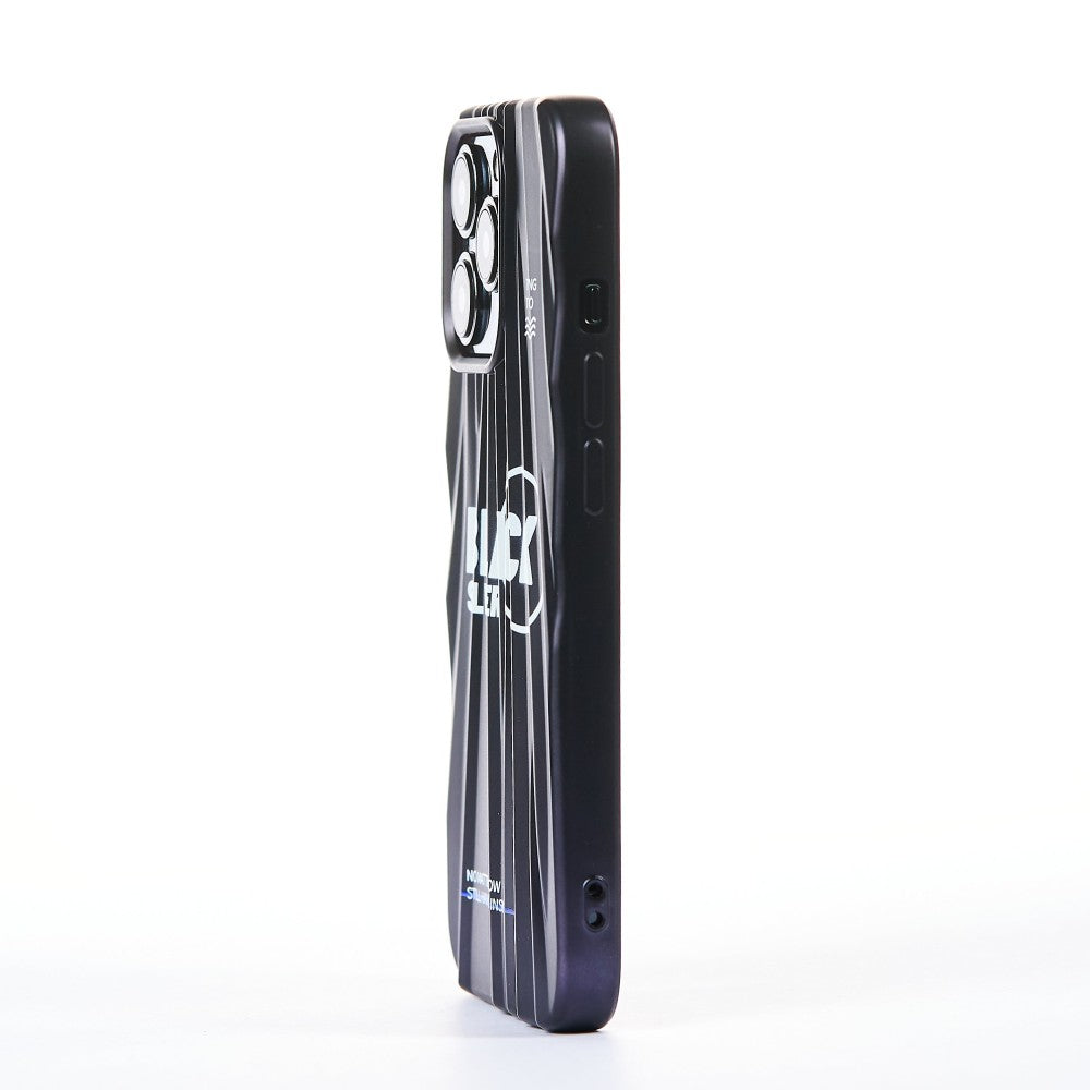 Husa Black Silver - iPhone 13 Pro - Negru