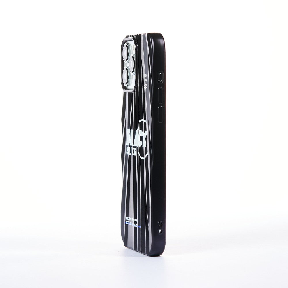 Husa Black Silver - iPhone 13 Pro Max - Negru