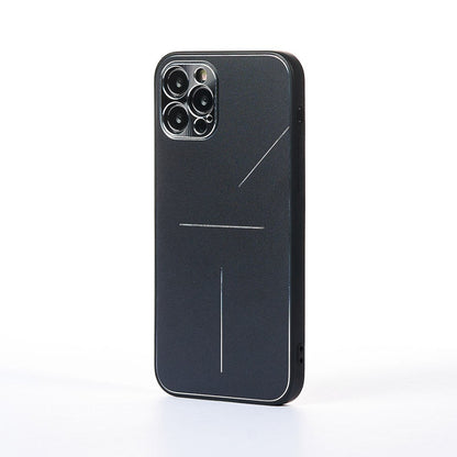 Husa Metalines - iPhone 12 Pro - Negru