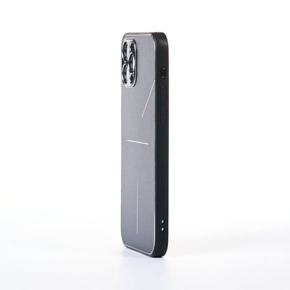 Husa Metalines - iPhone 12 Pro - Negru