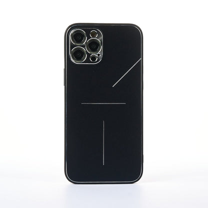 Husa Metalines - iPhone 12 Pro Max - Negru