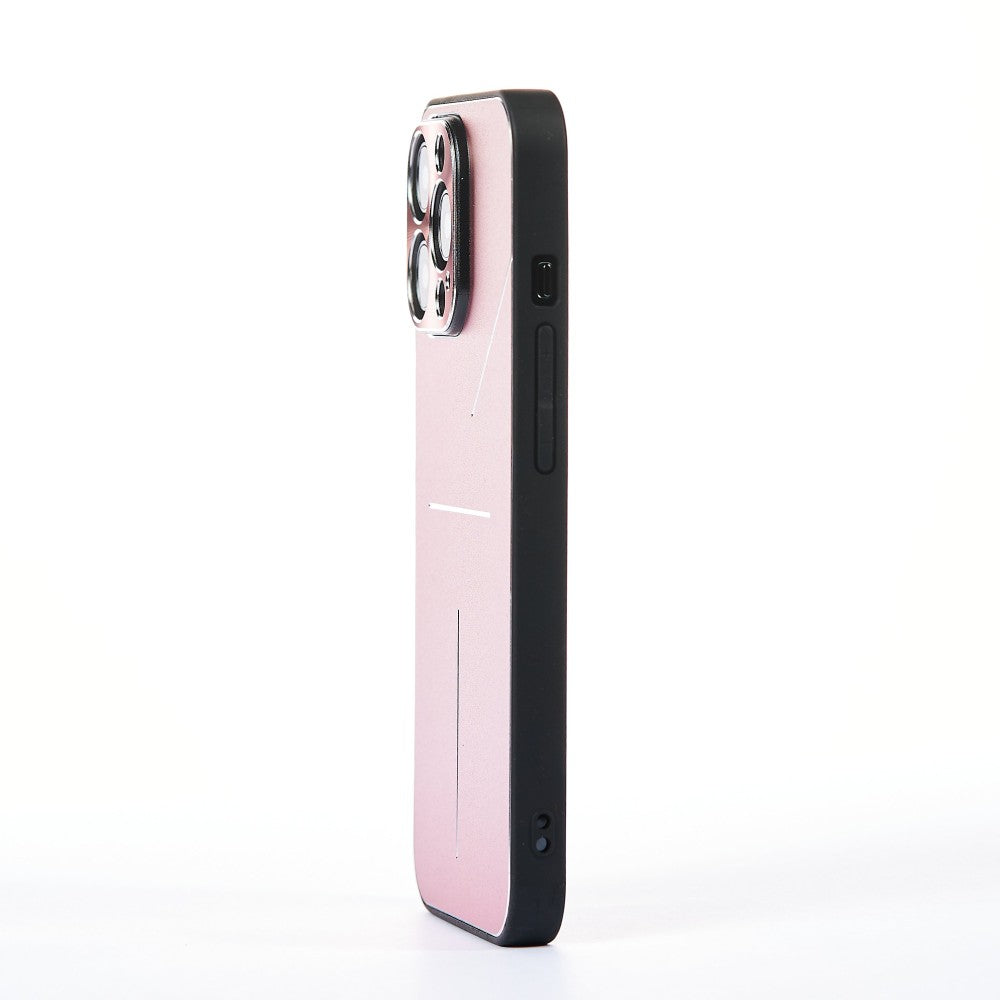 Husa Metalines - iPhone 13 Pro - Roz